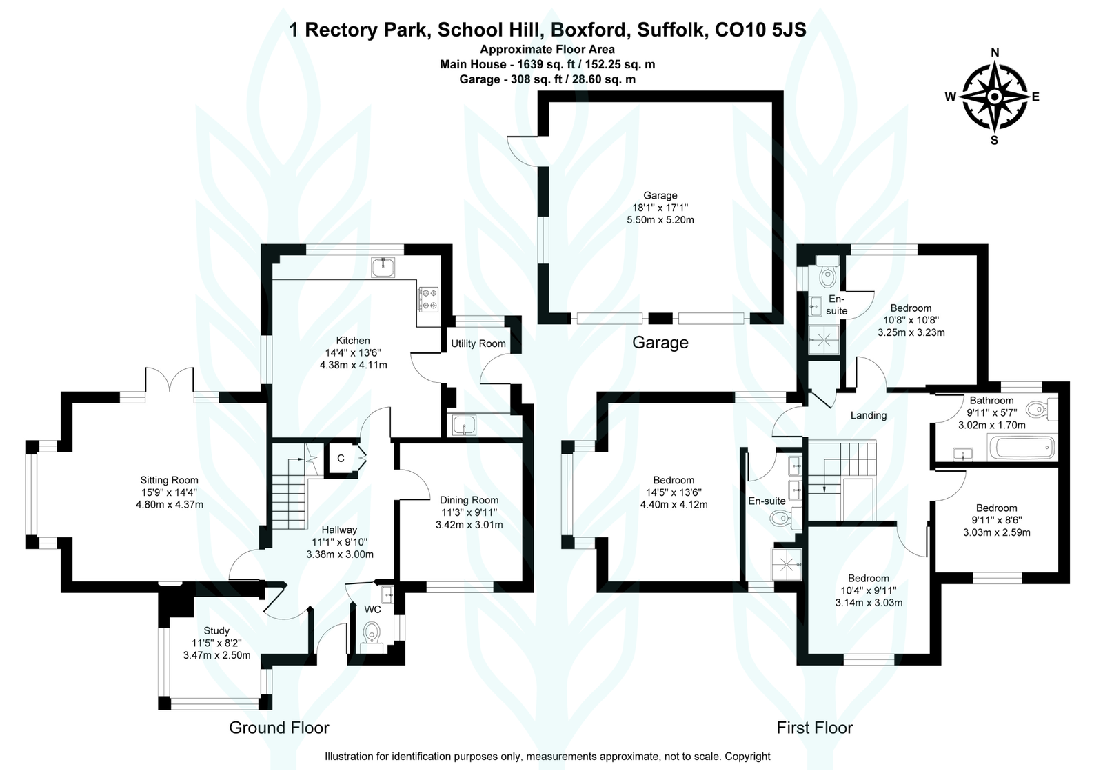 Beech House,1, Rectory Park, Sudbury floorplan