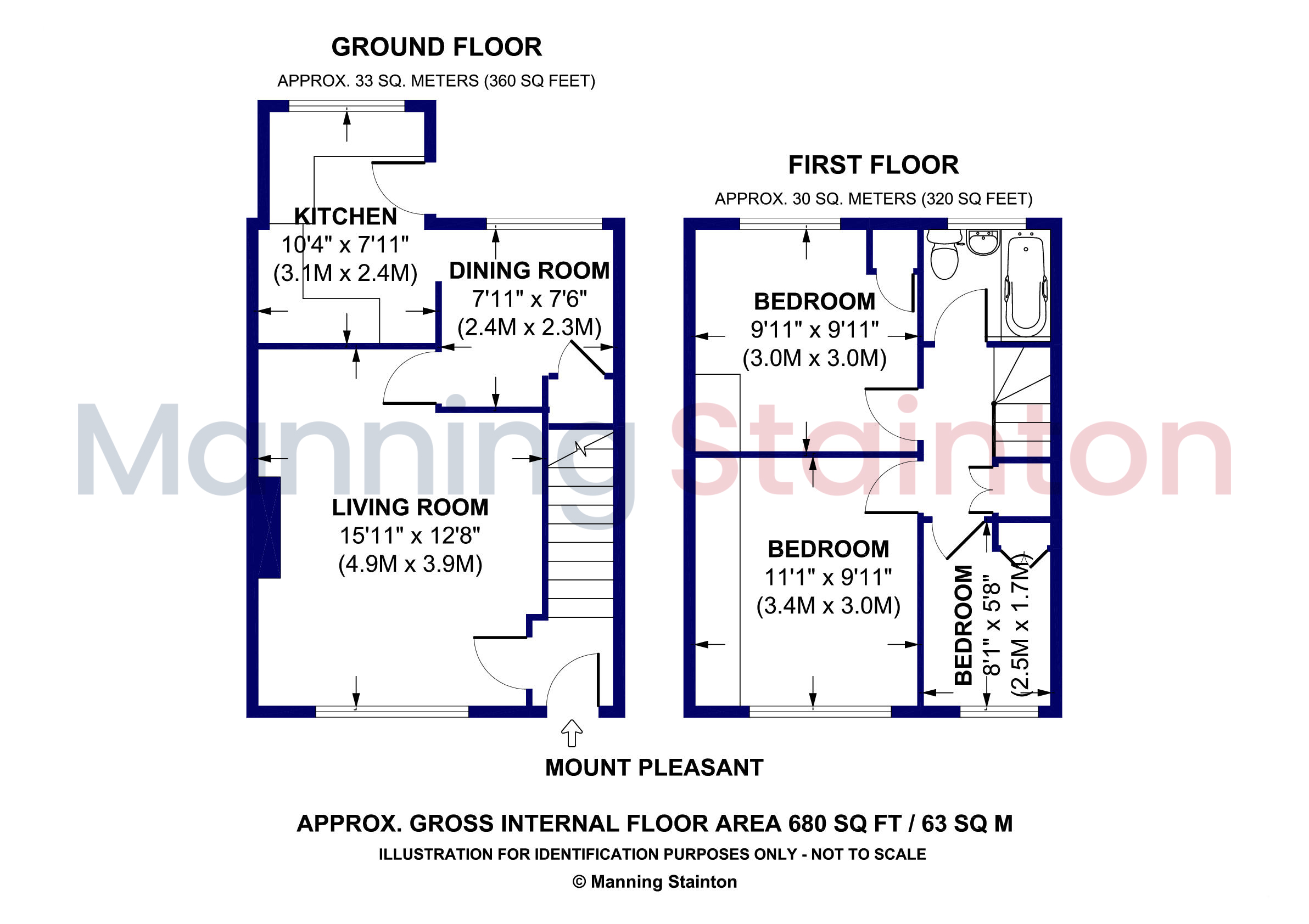 10, Mount Pleasant, West Yorkshire floorplan