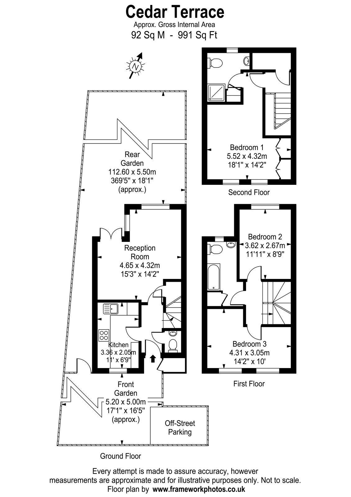 3 Bedrooms  for sale in Cedar Terrace, Richmond TW9