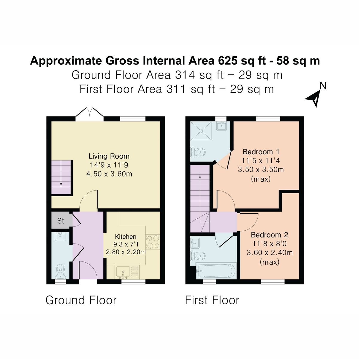 5, Elm Park, Didcot floorplan