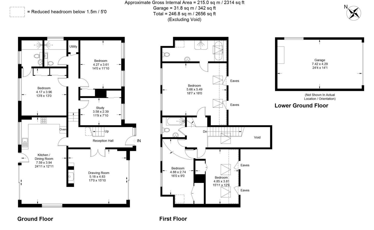 4, Culver Drive, Oxted floorplan