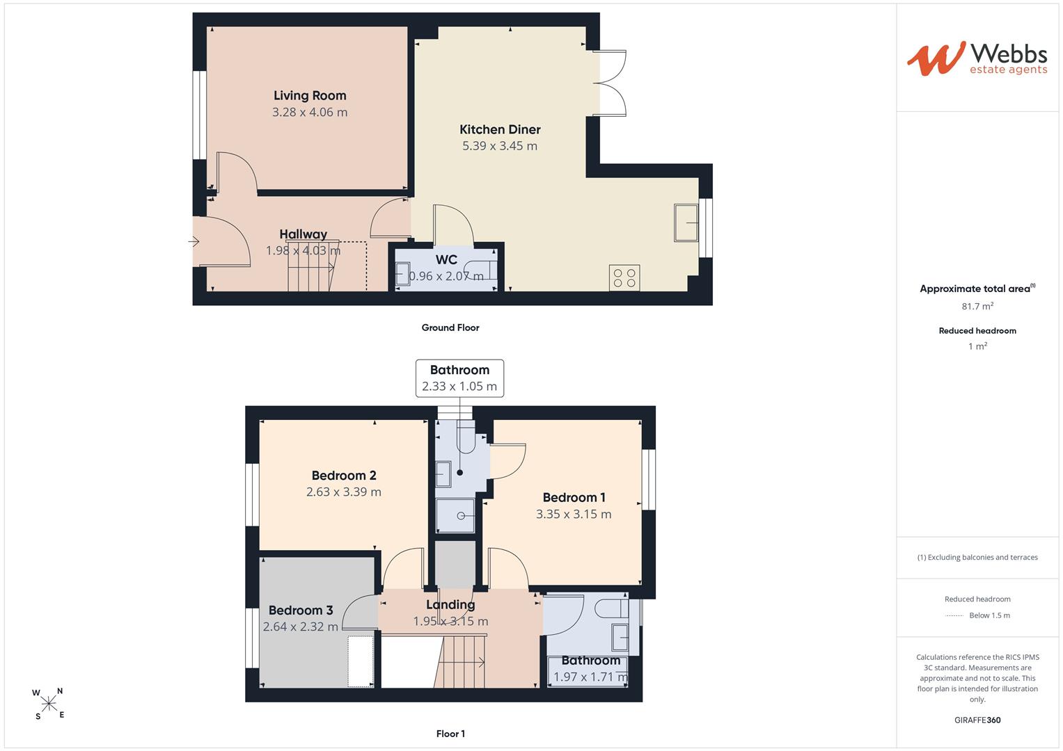 23, Robinson Way, Rugeley floorplan