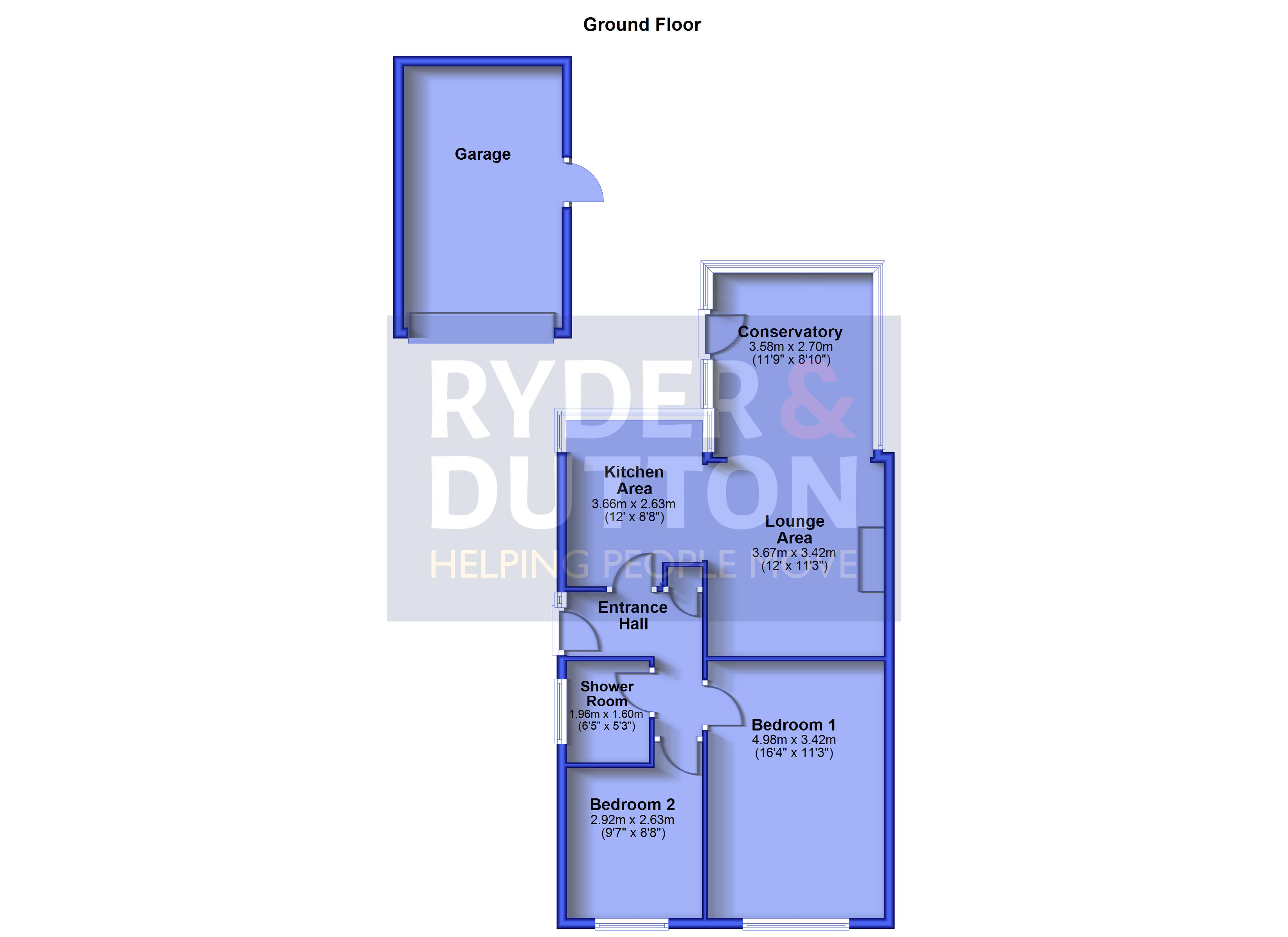 3, Sycamore Court, Huddersfield floorplan