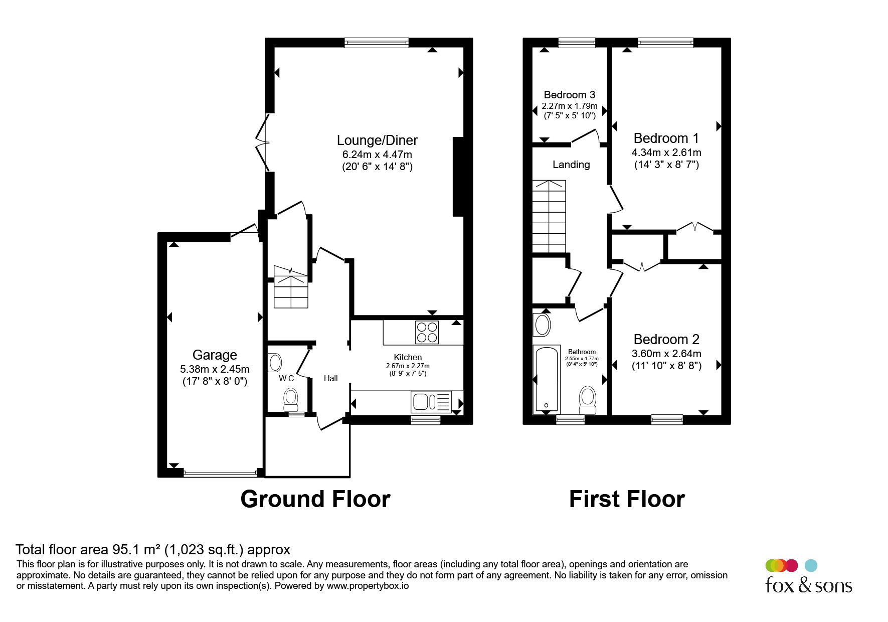 7, Tower Court, Saltash floorplan
