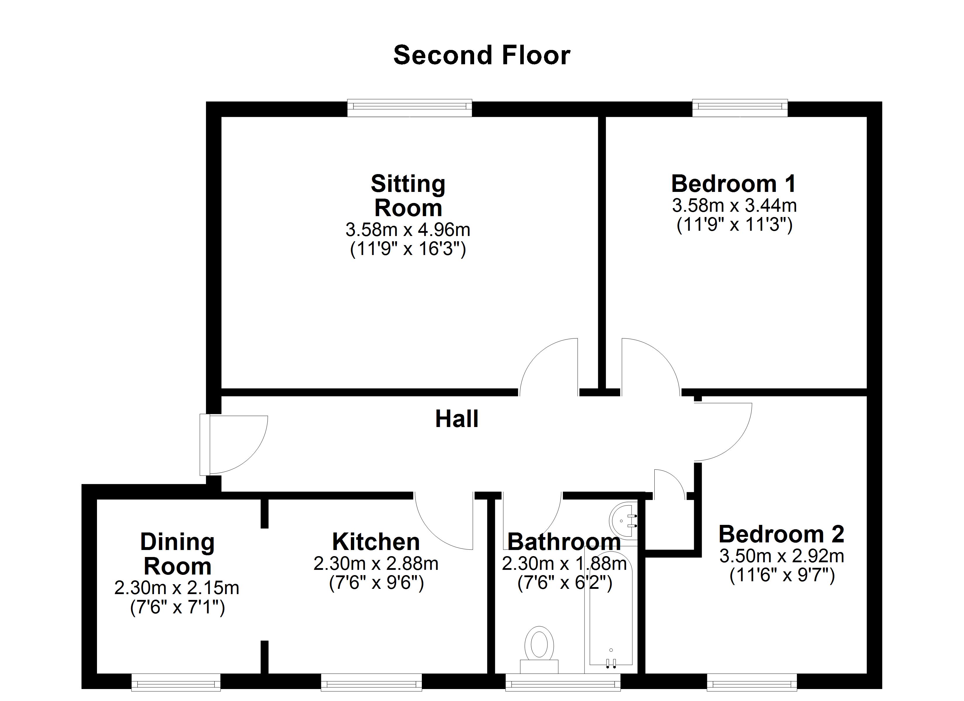 5, Shawdon Close, Tyne and Wear floorplan