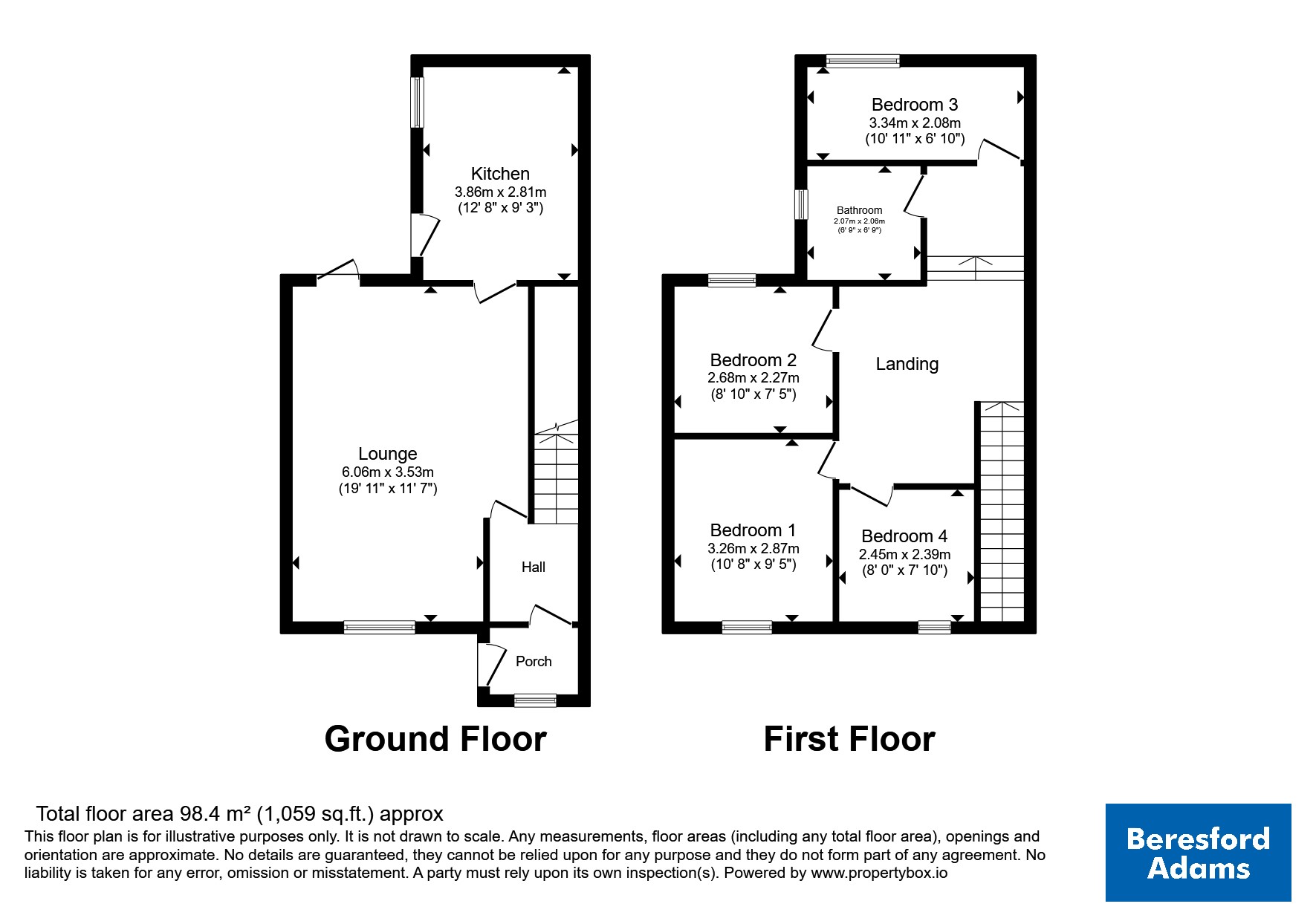 12, Station Road, Blaenau Ffestiniog floorplan