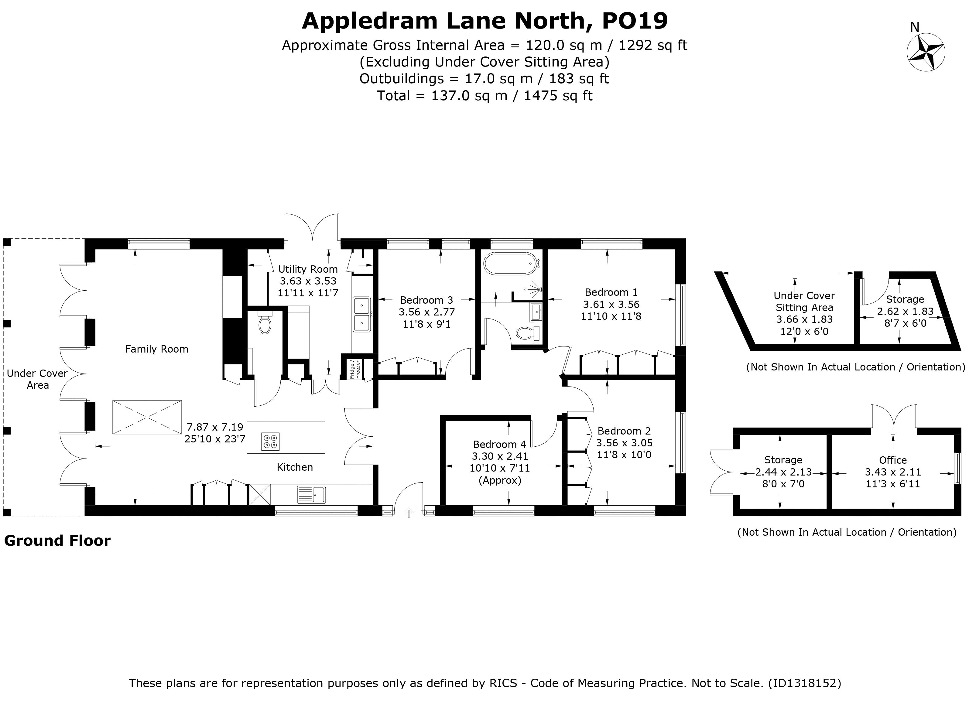 Kendrey, Appledram Lane North, Chichester floorplan