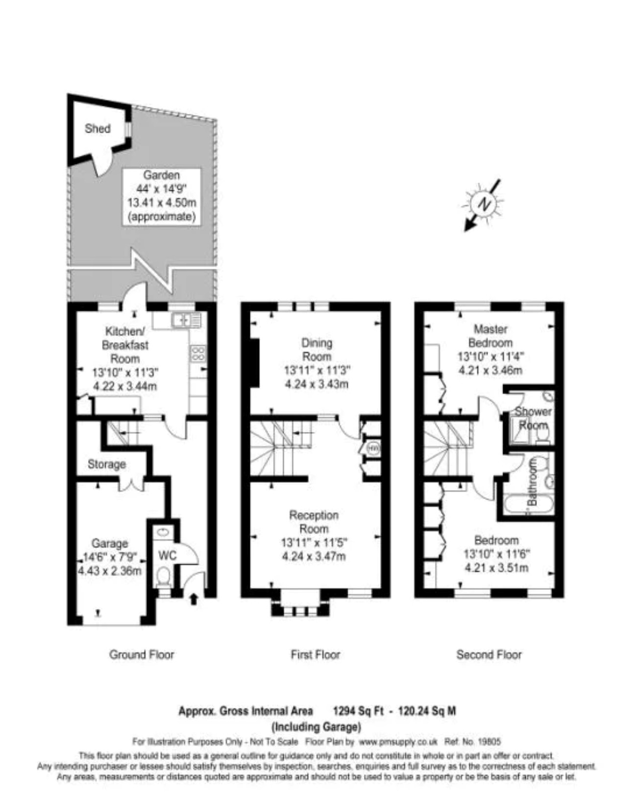 2c Hamilton Road,, Hamilton Road, Ealing floorplan