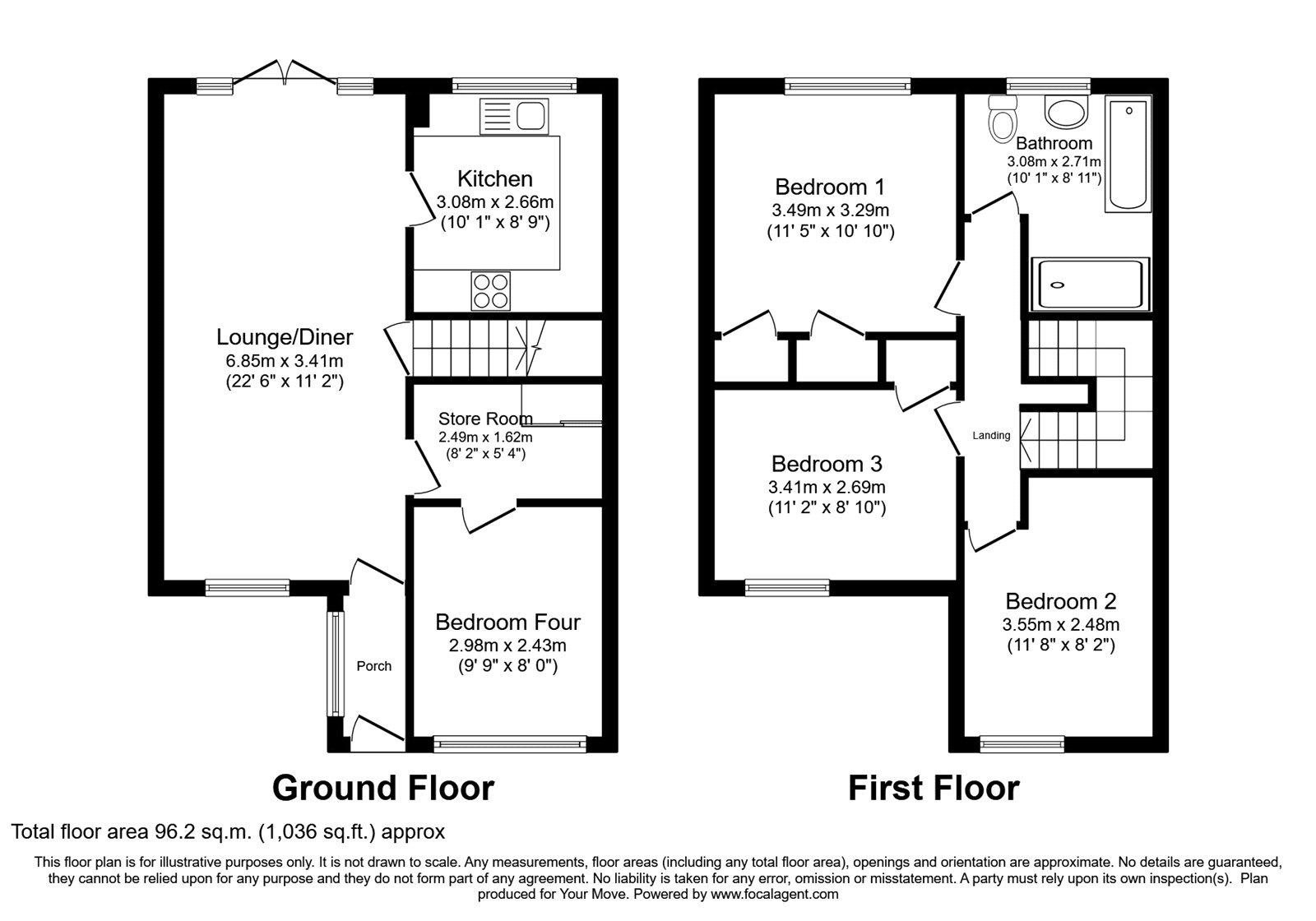17, Shawbury Grove, Staffordshire floorplan