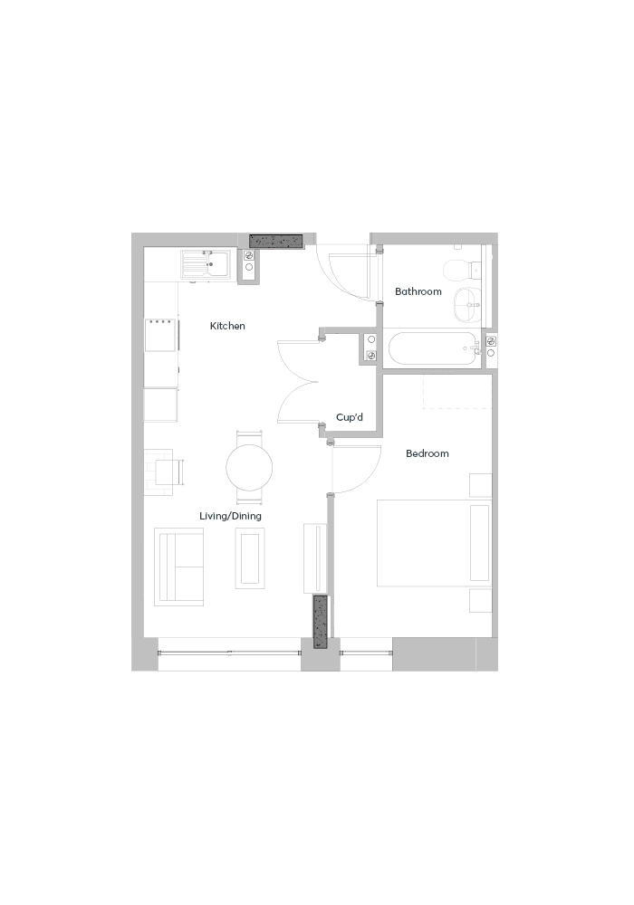 Plot 119a, North Works, Birmingham floorplan