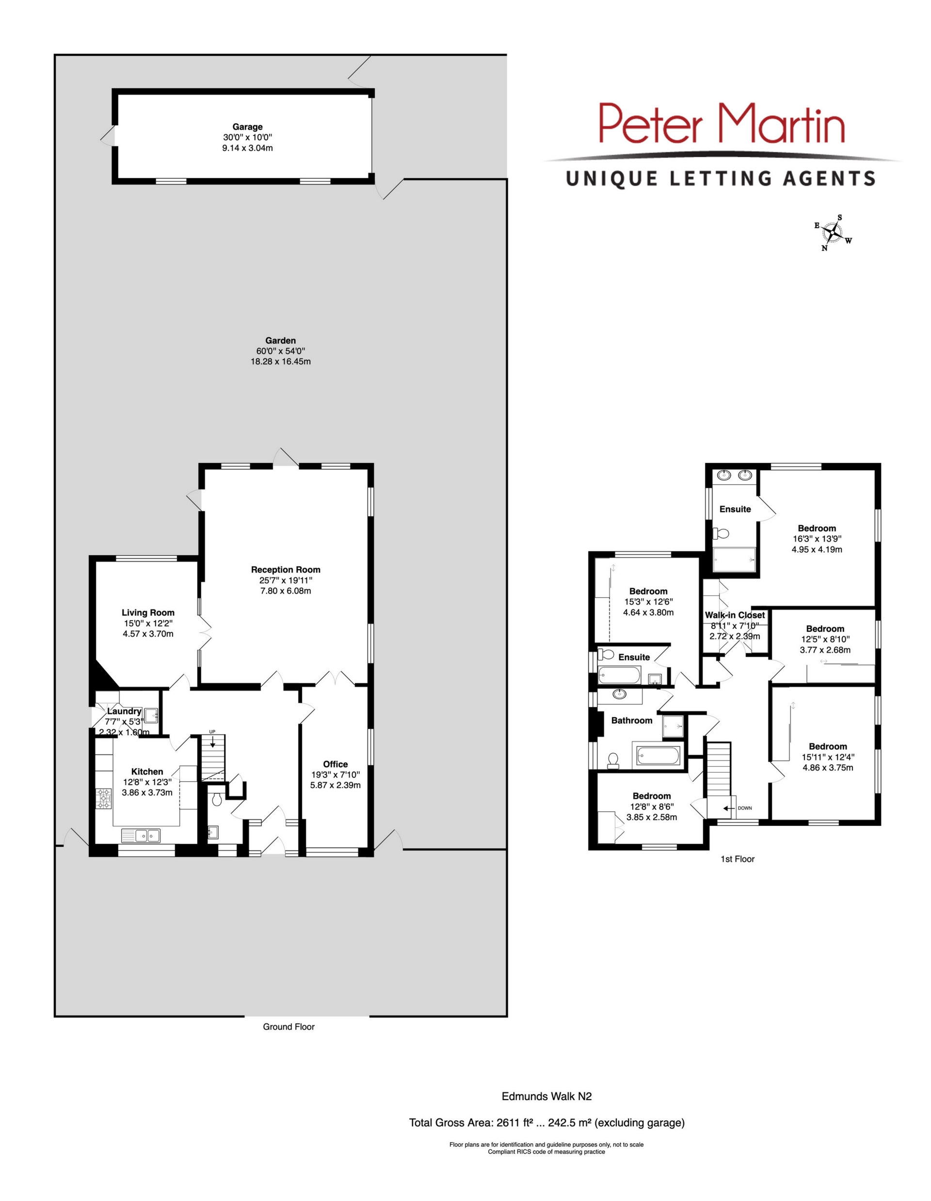 2, Edmunds Walk, London floorplan