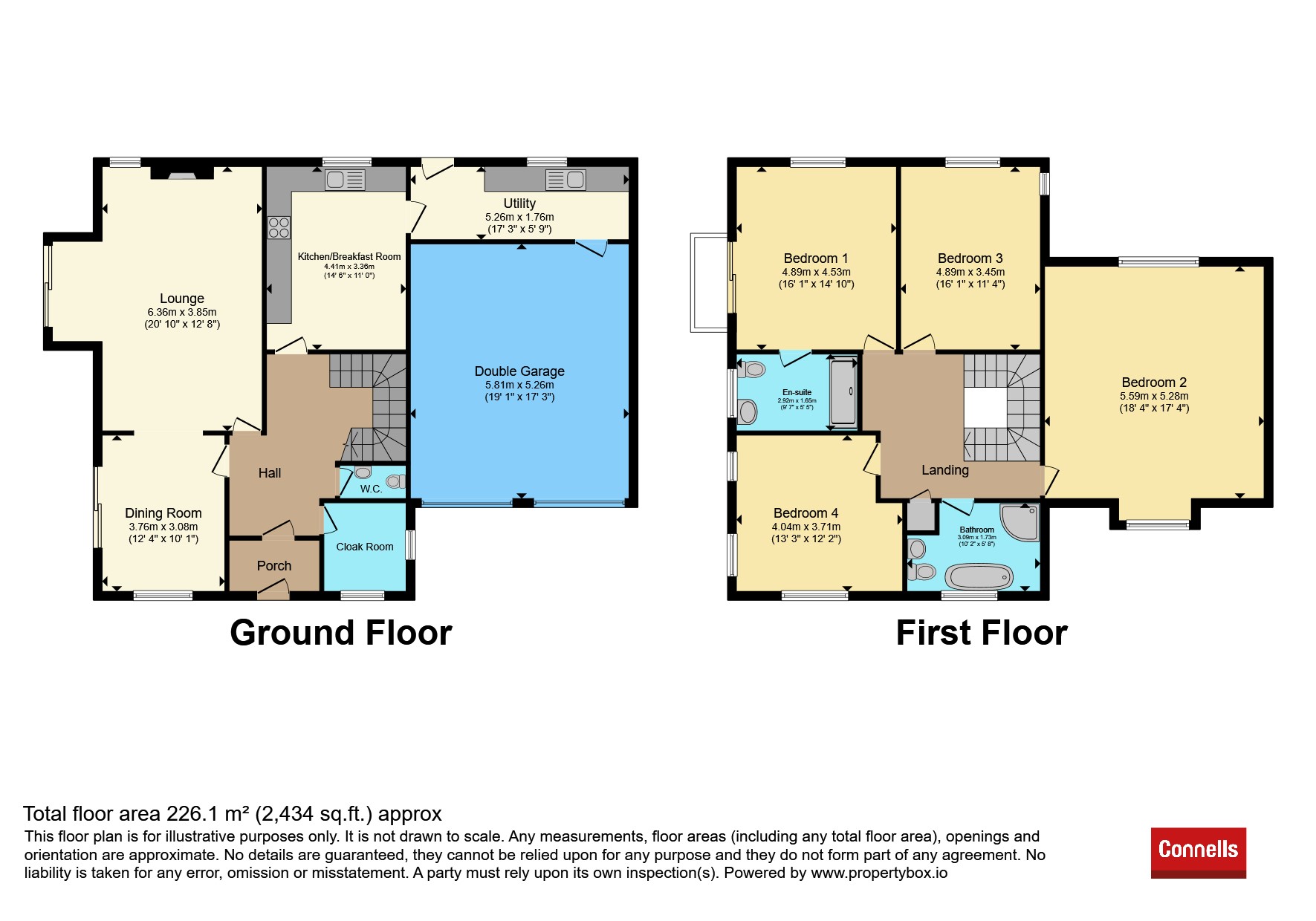3, Manor House Close, Hinckley floorplan