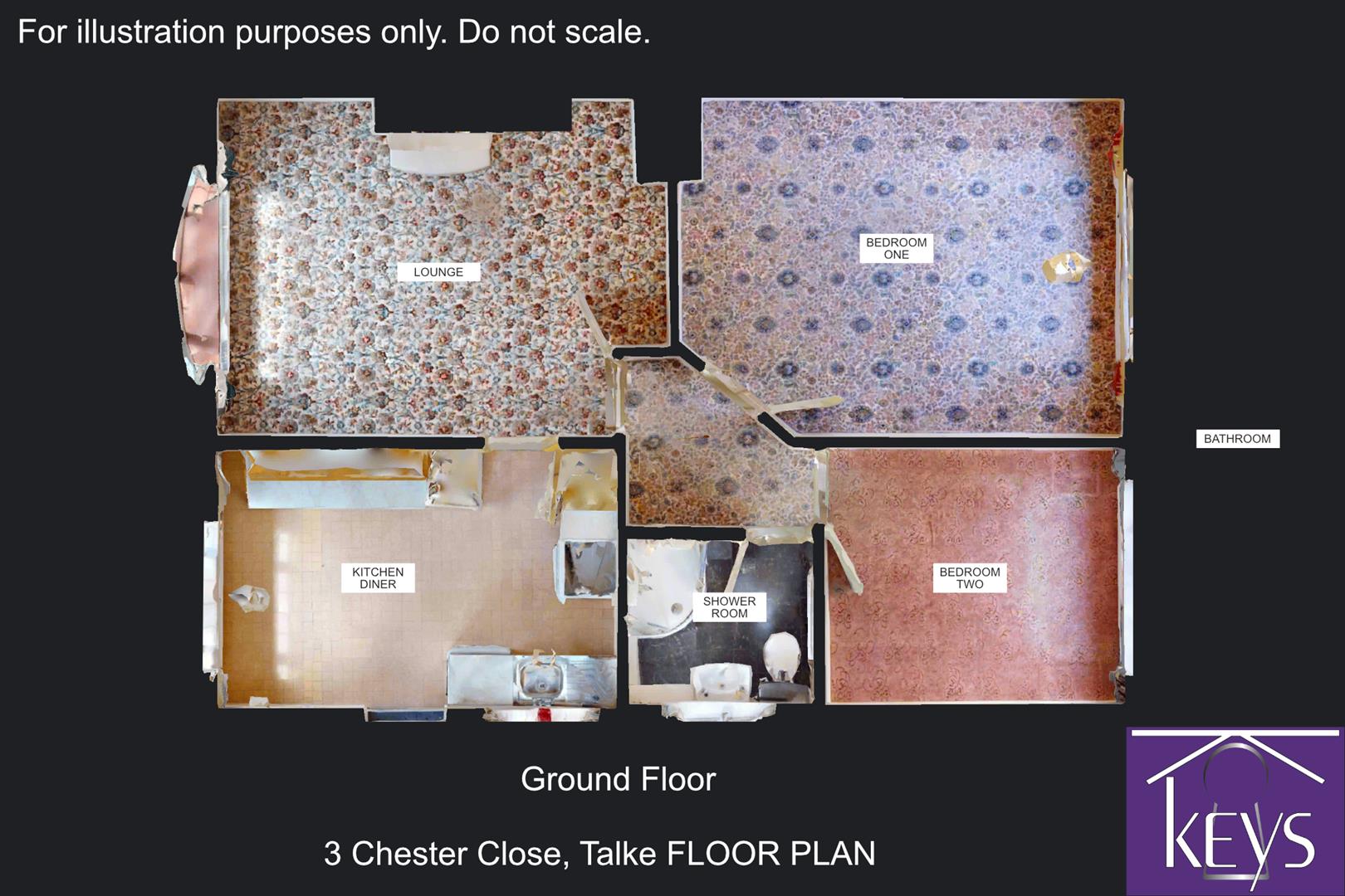 3, Chester Close, Stoke-On-Trent floorplan