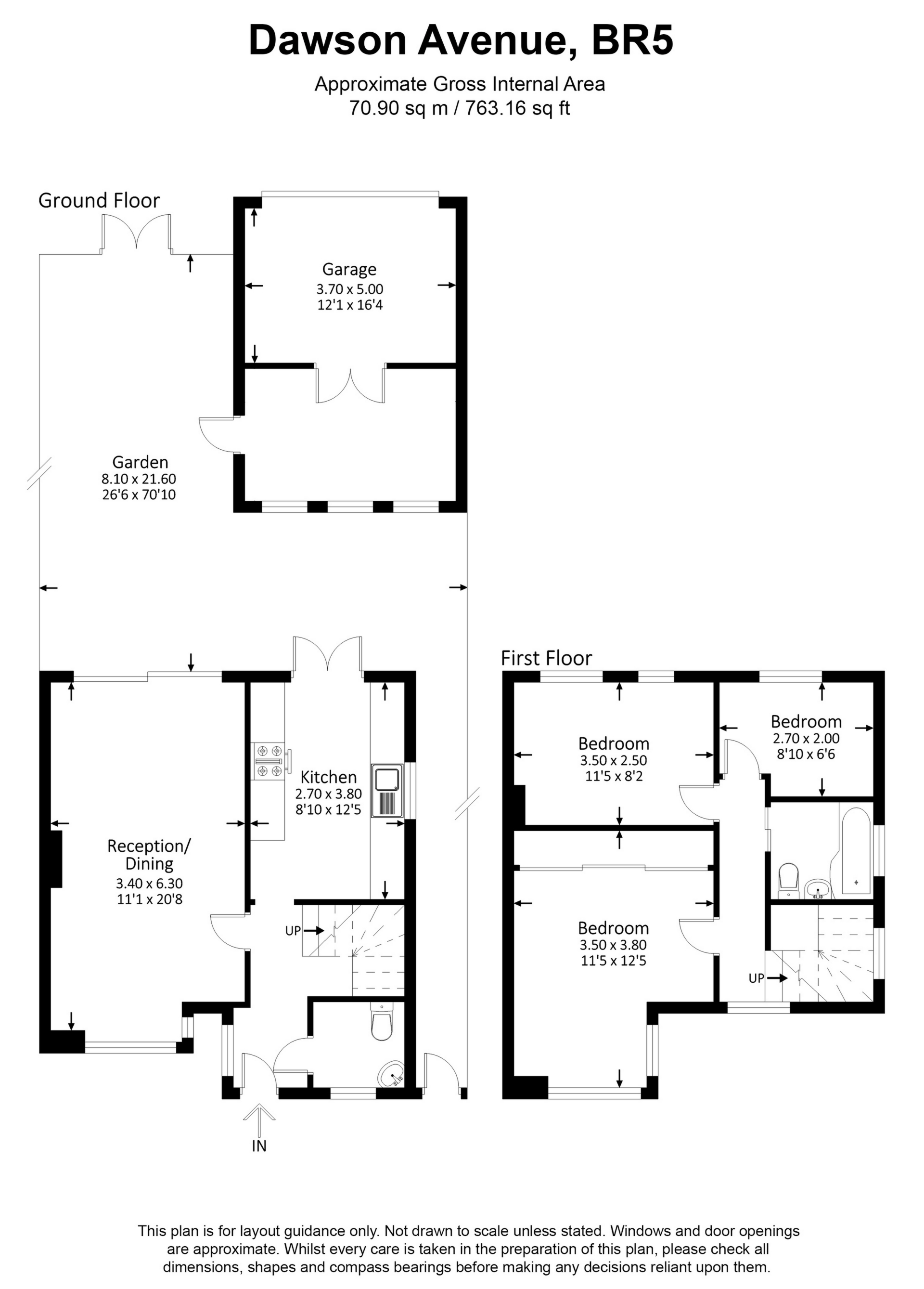 3 Bedrooms Semi-detached house for sale in Dawson Avenue, Orpington BR5