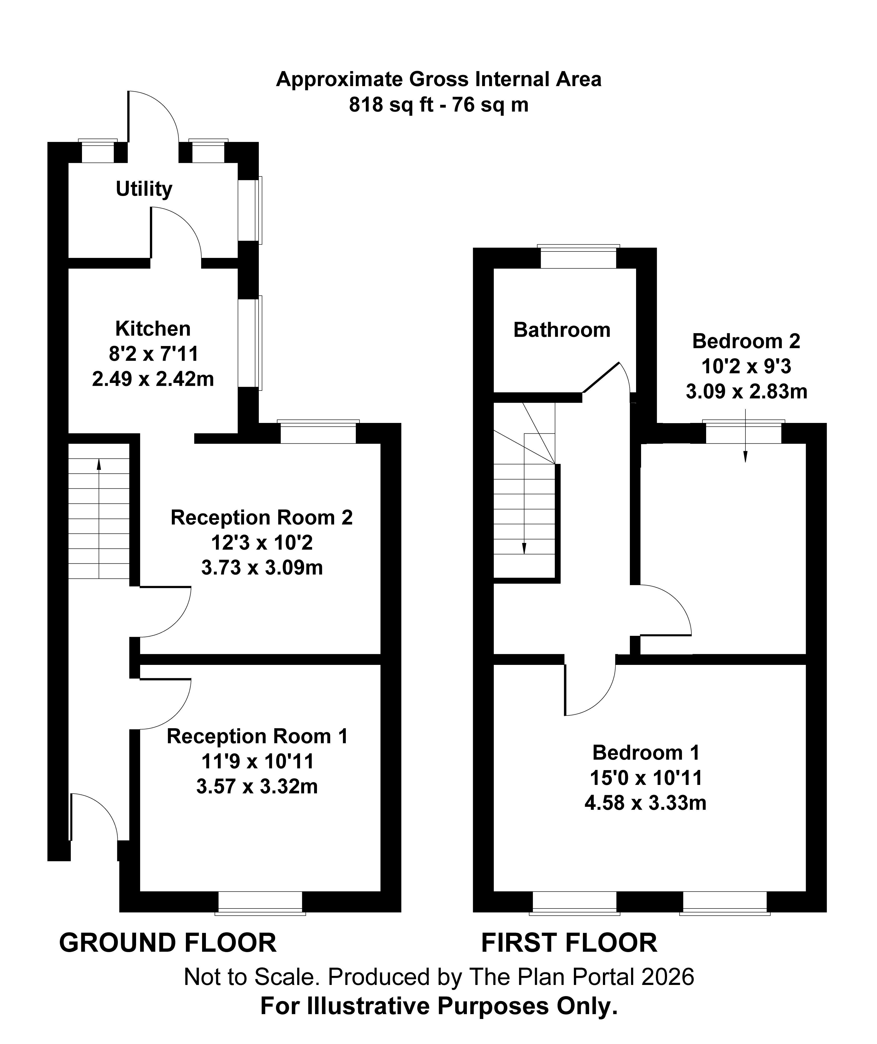 32, Heath Road, Chadwell Heath floorplan