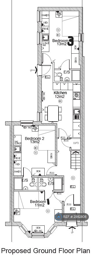 Queens Avenue, Chester floorplan