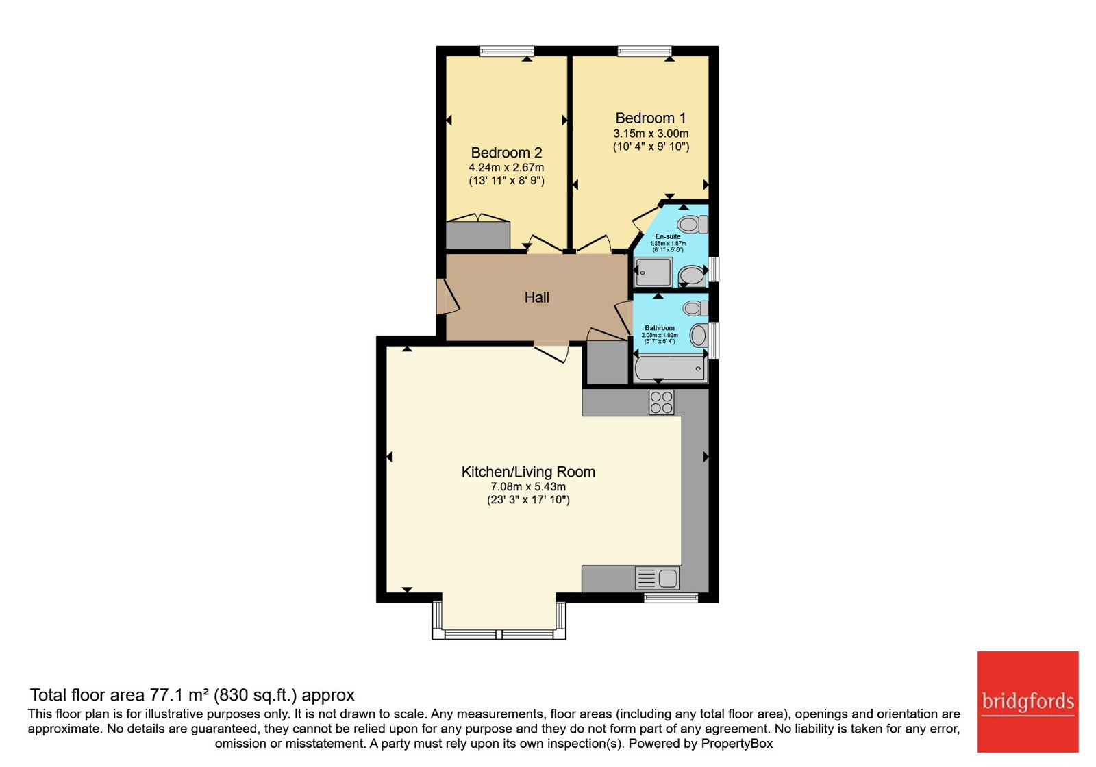 Flat 25, Manor Court,, Lawrence Street, North Yorkshire floorplan