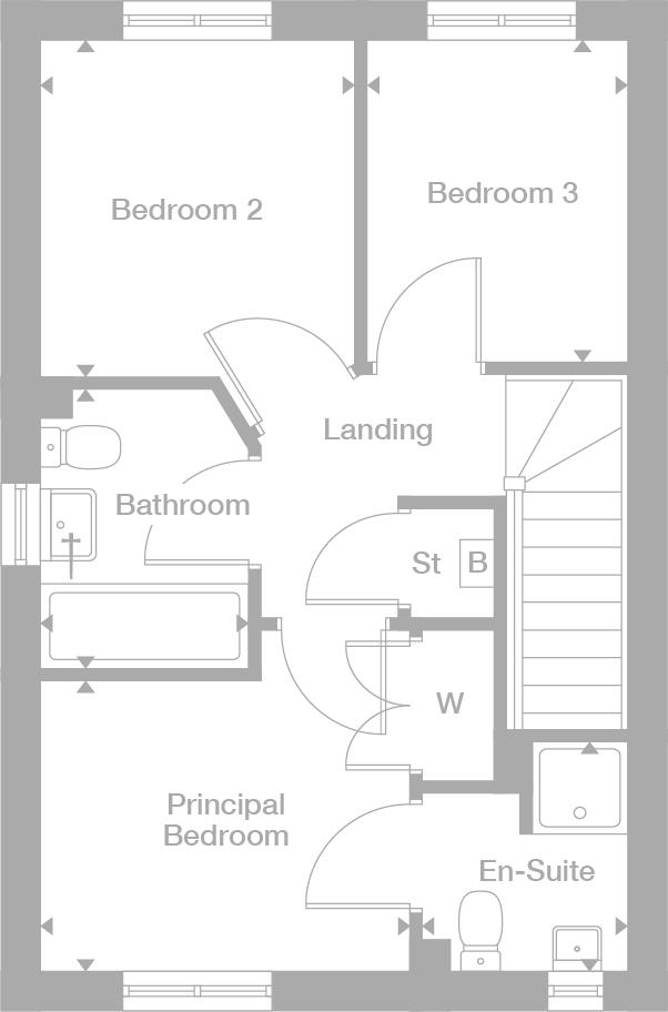 "Blyth Semi" at Red Deer Road, Cambuslang, Glasgow G72, 3 bedroom semi