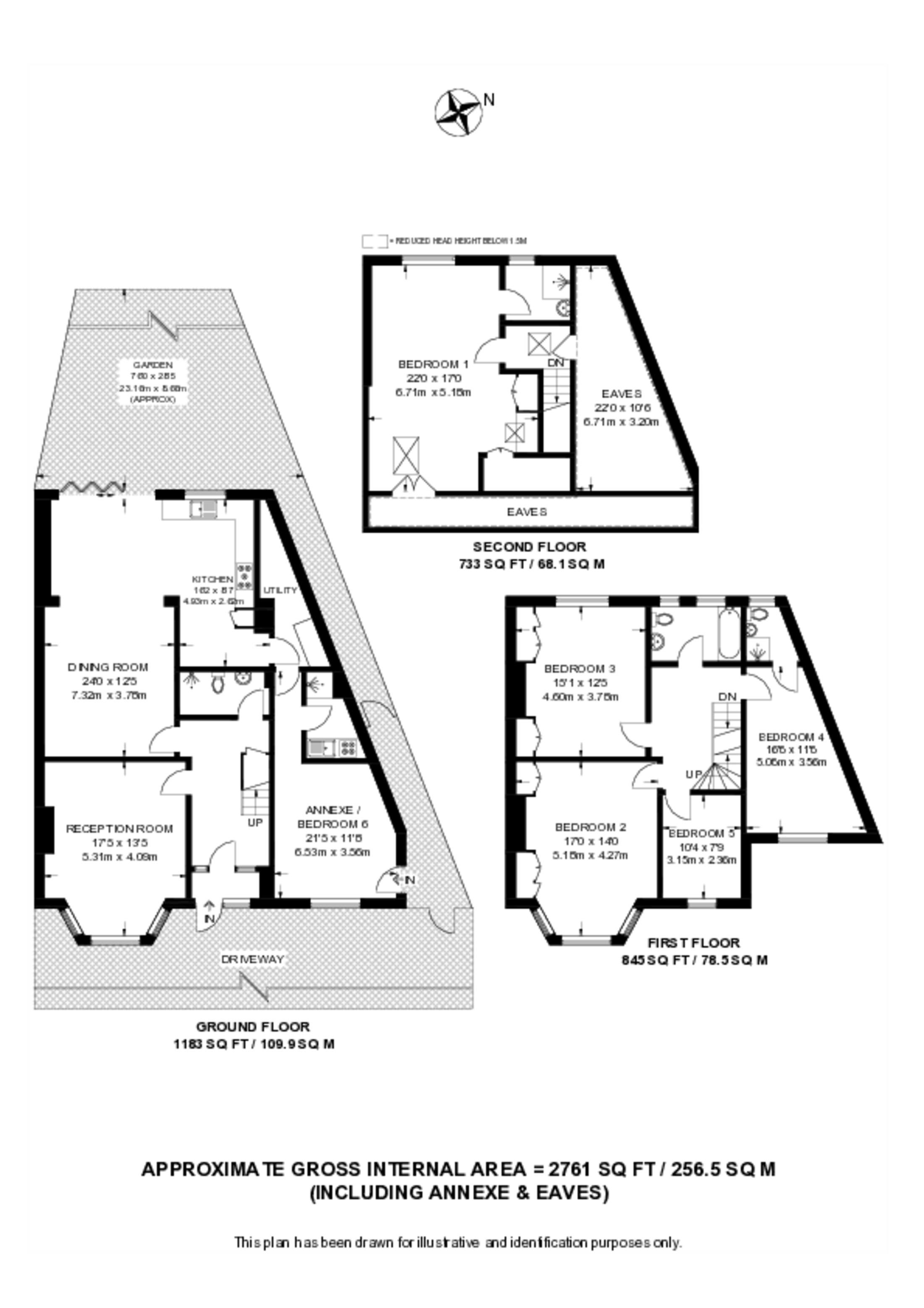 Groveland Avenue, SW16, Norbury floorplan