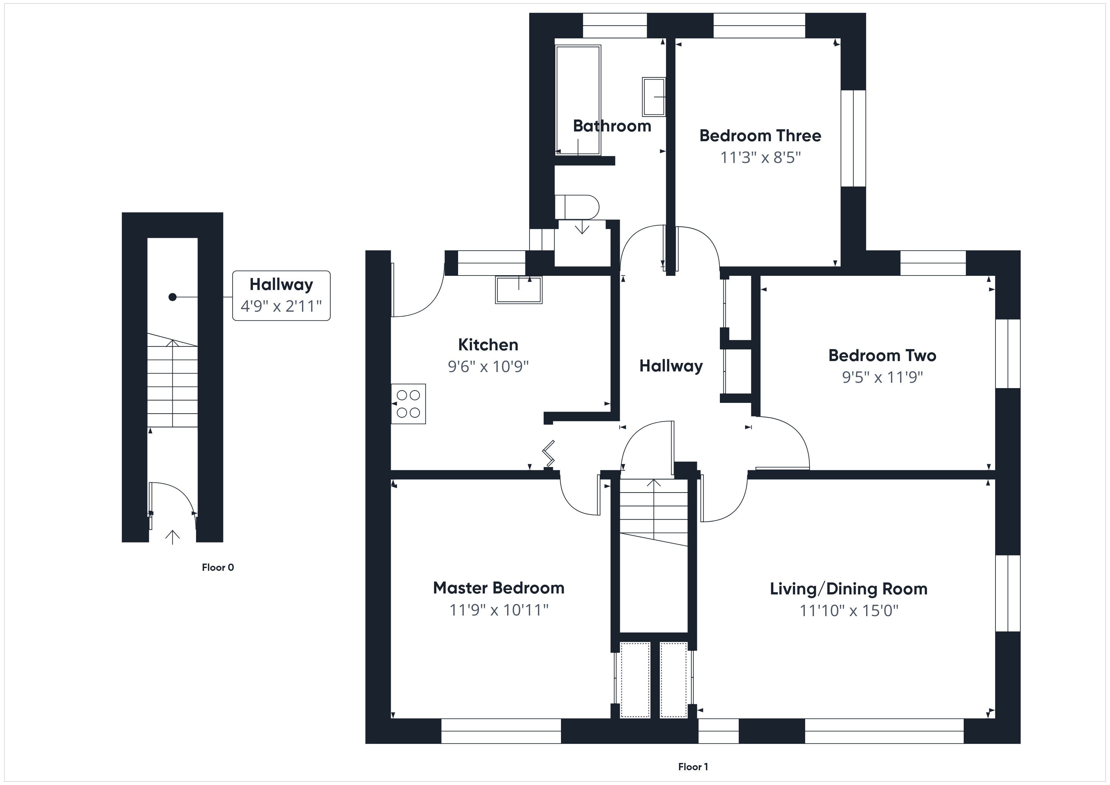 7, Abbey Court, Camberley floorplan