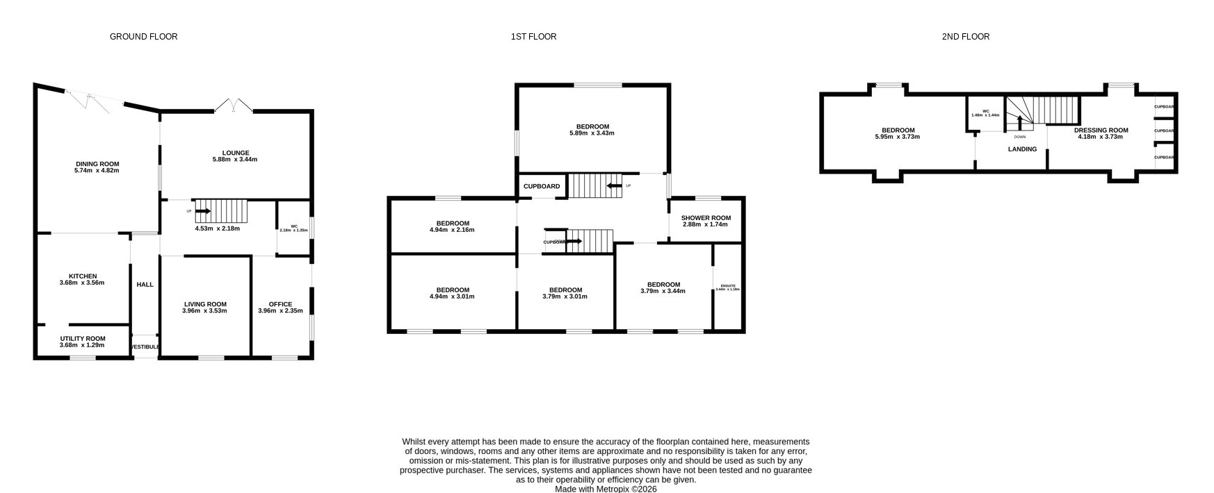 25, Kirkgate, Cupar floorplan