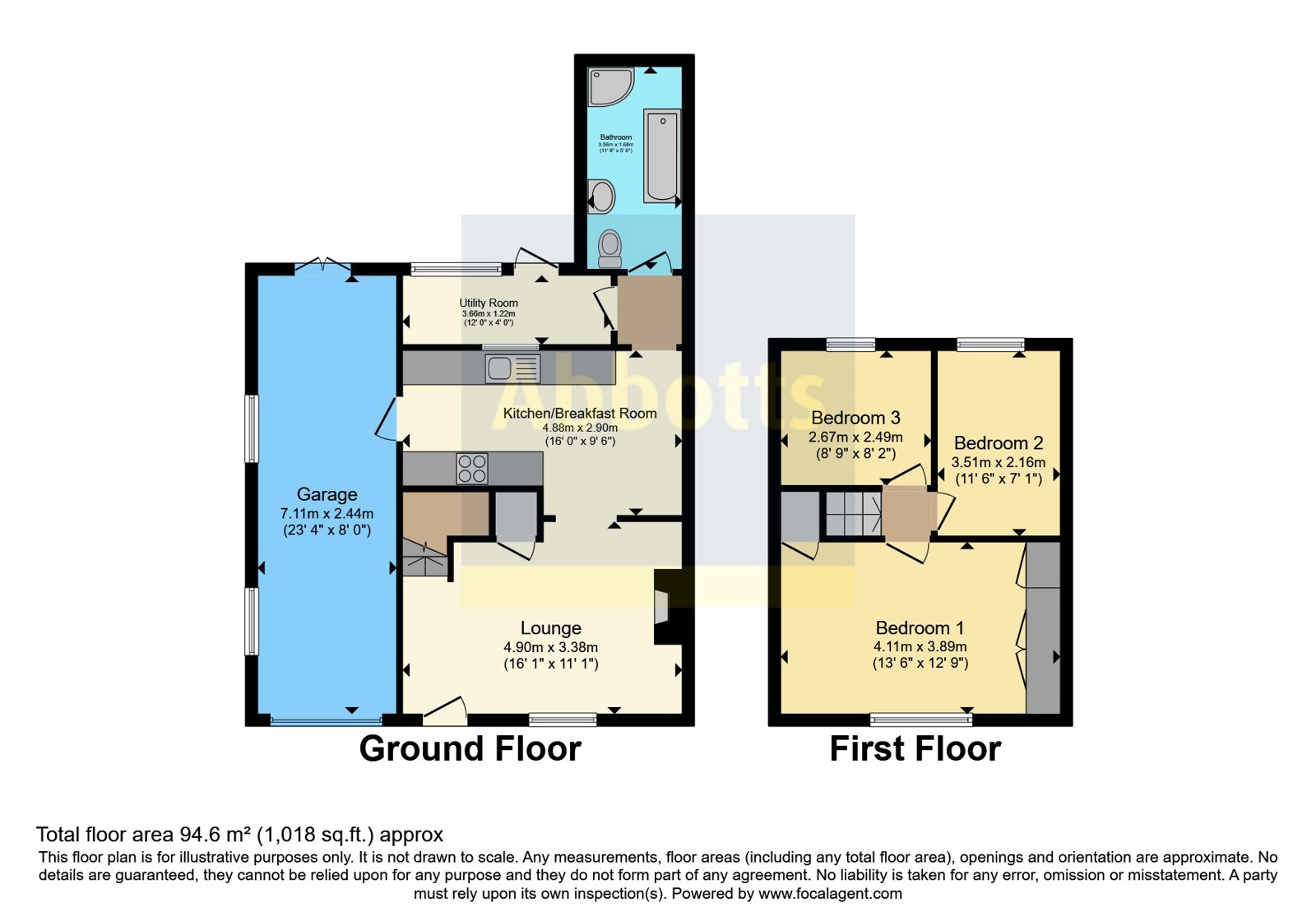 4, Watton Road, Norwich floorplan