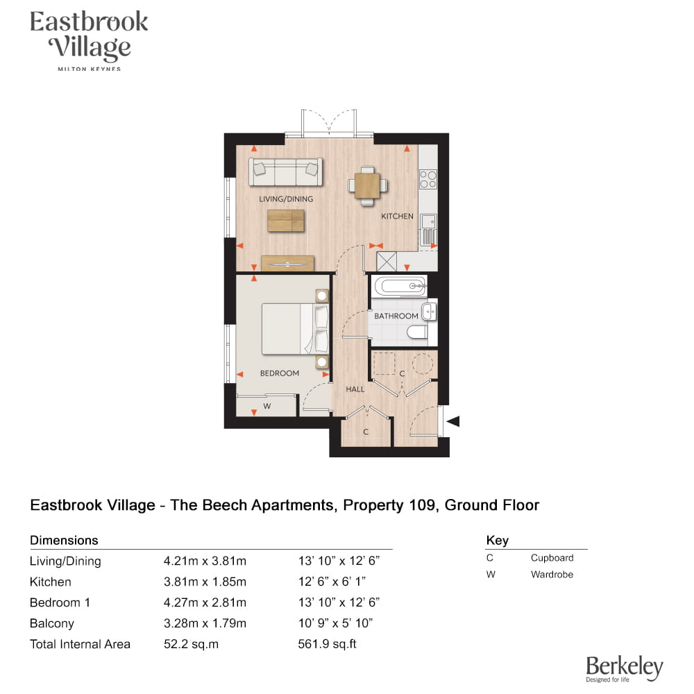 109, Milton Keynes, Mk16 0Hr, Milton Keynes floorplan