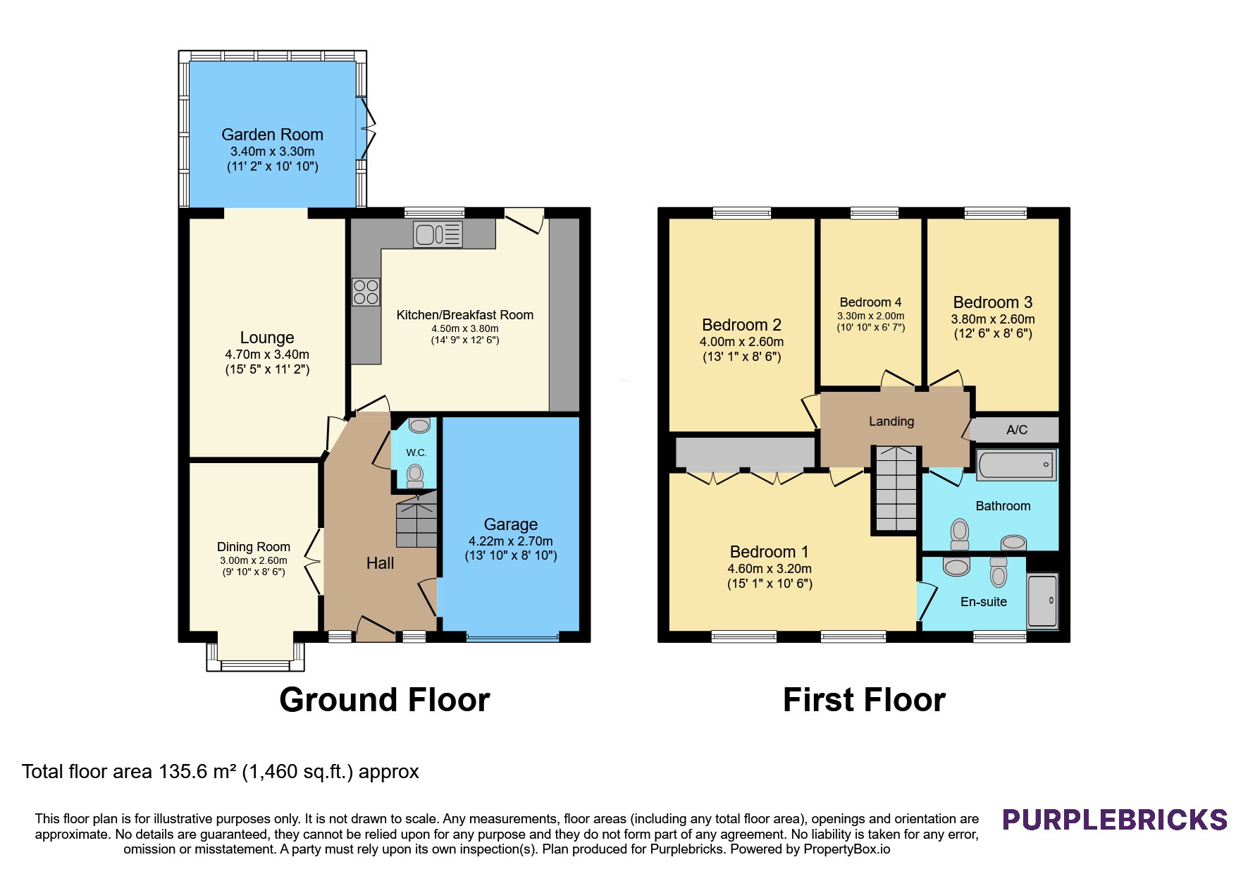 Polar Star Close, Daventry floorplan