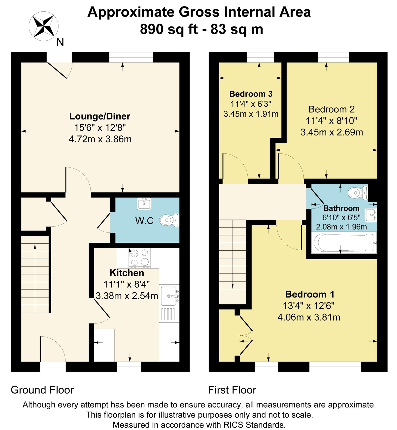 25, Fotescue Road, Cheltenham floorplan