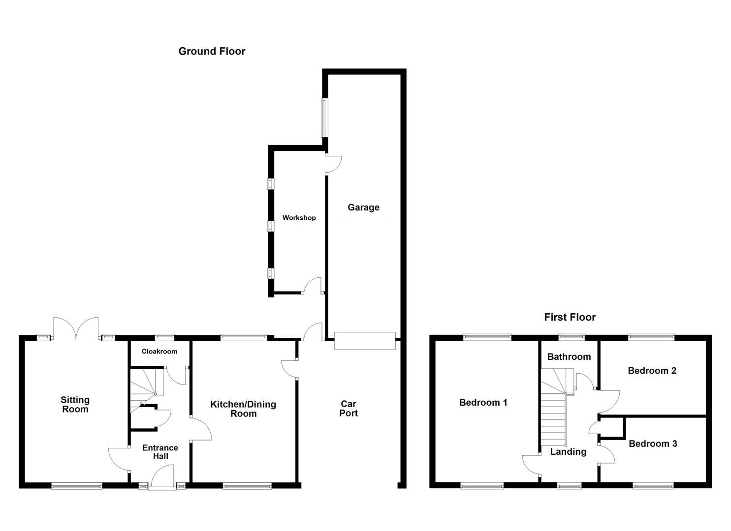 16, Forton Road, Chard floorplan