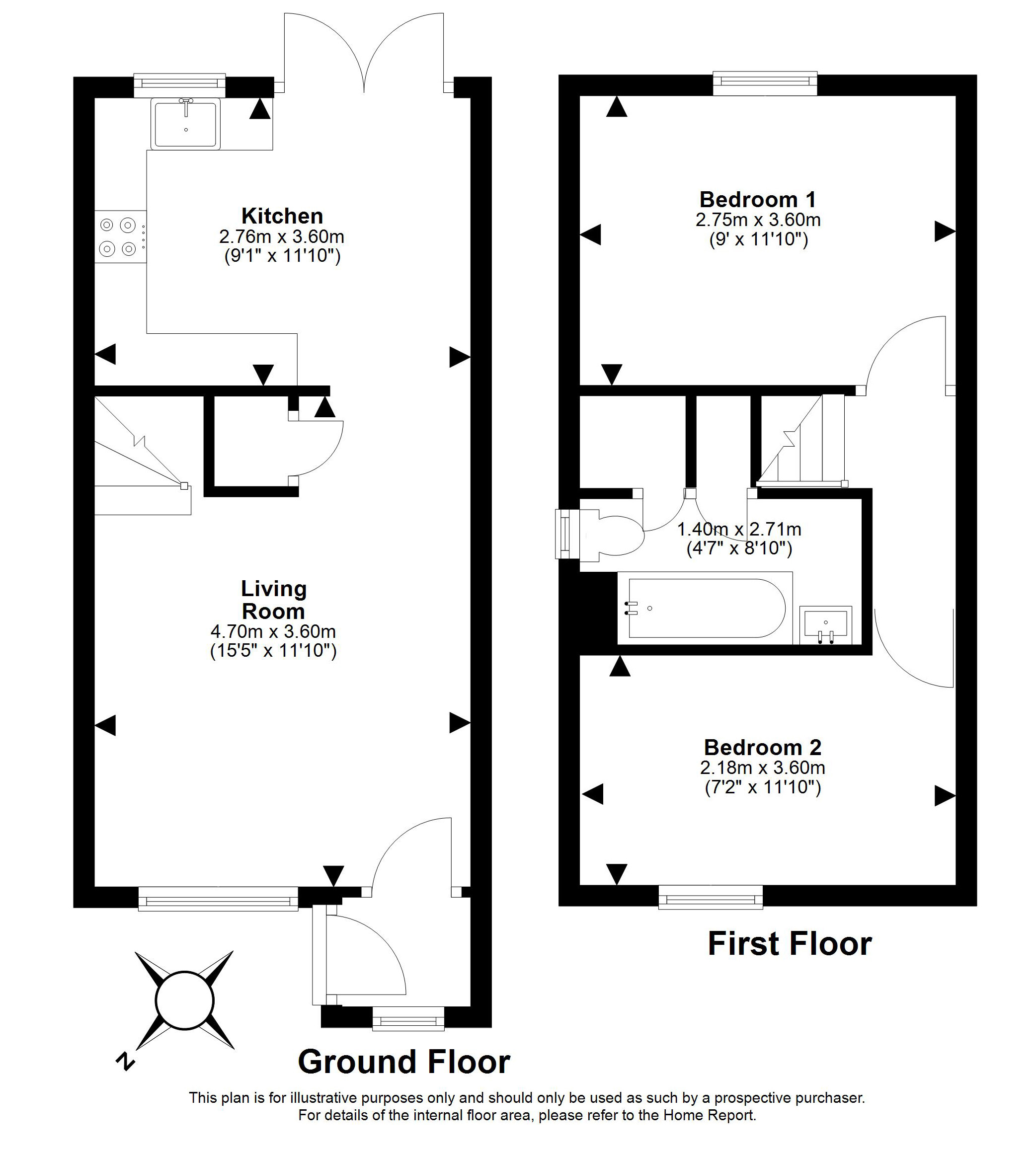 260, The Murrays Brae, Edinburgh floorplan