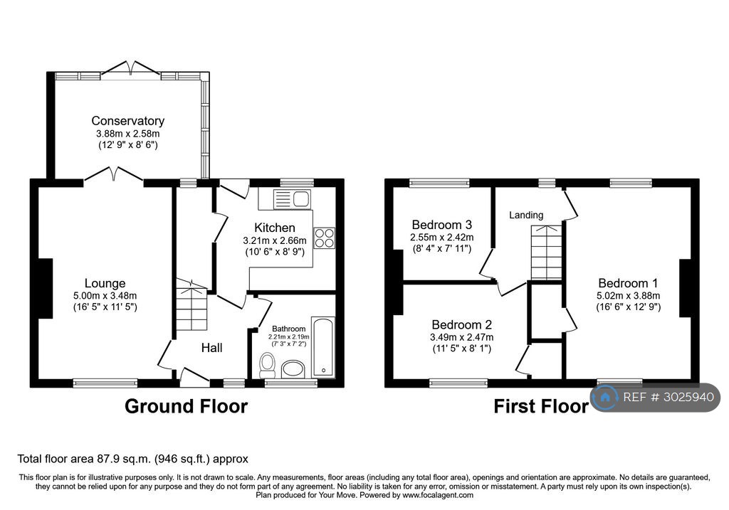 New Street, Carcroft, Doncaster floorplan