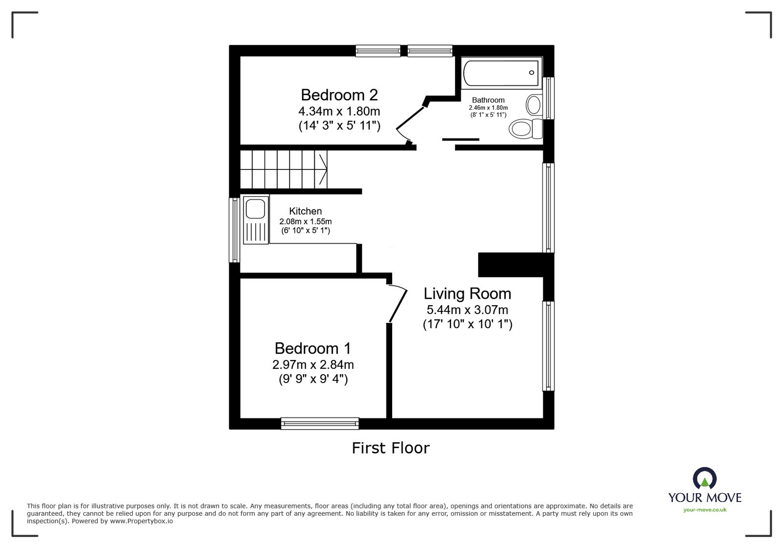 8A,, Kingswood Avenue, Belvedere floorplan
