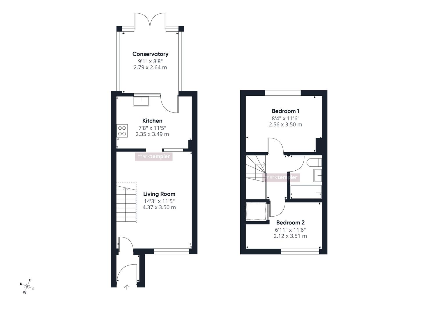 23, Claremont Gardens, Clevedon floorplan