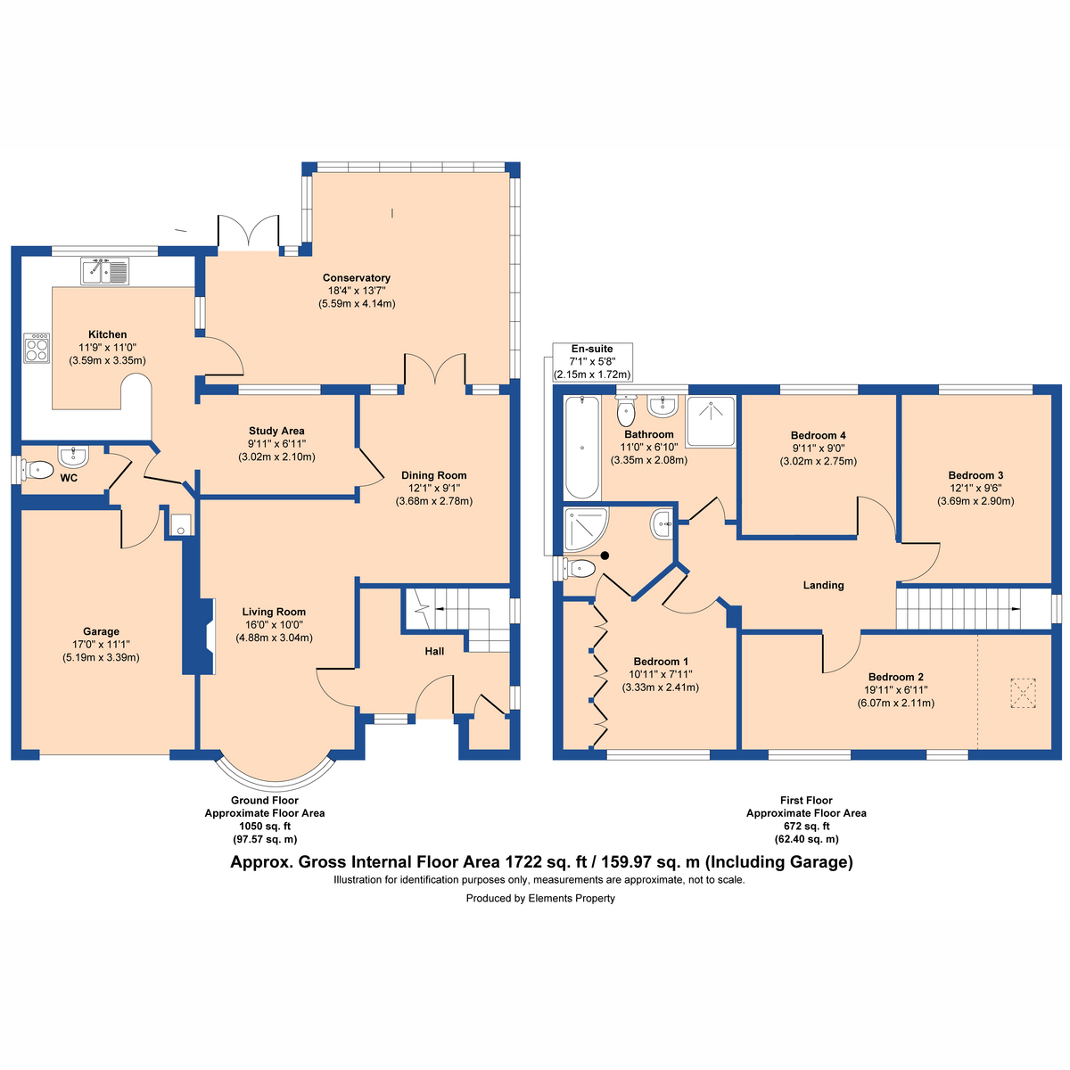 3, Conifer Close, Great Yarmouth floorplan