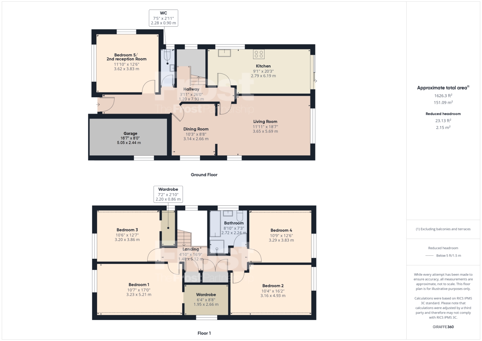 26, New Park Road, Surrey floorplan