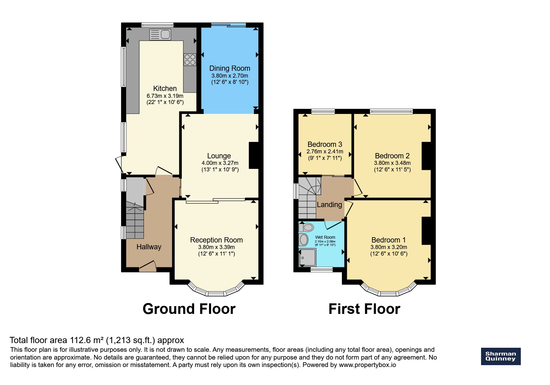 178, High Street, Peterborough floorplan
