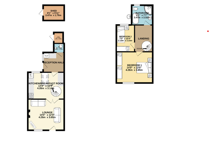 7, Union Street, Louth floorplan