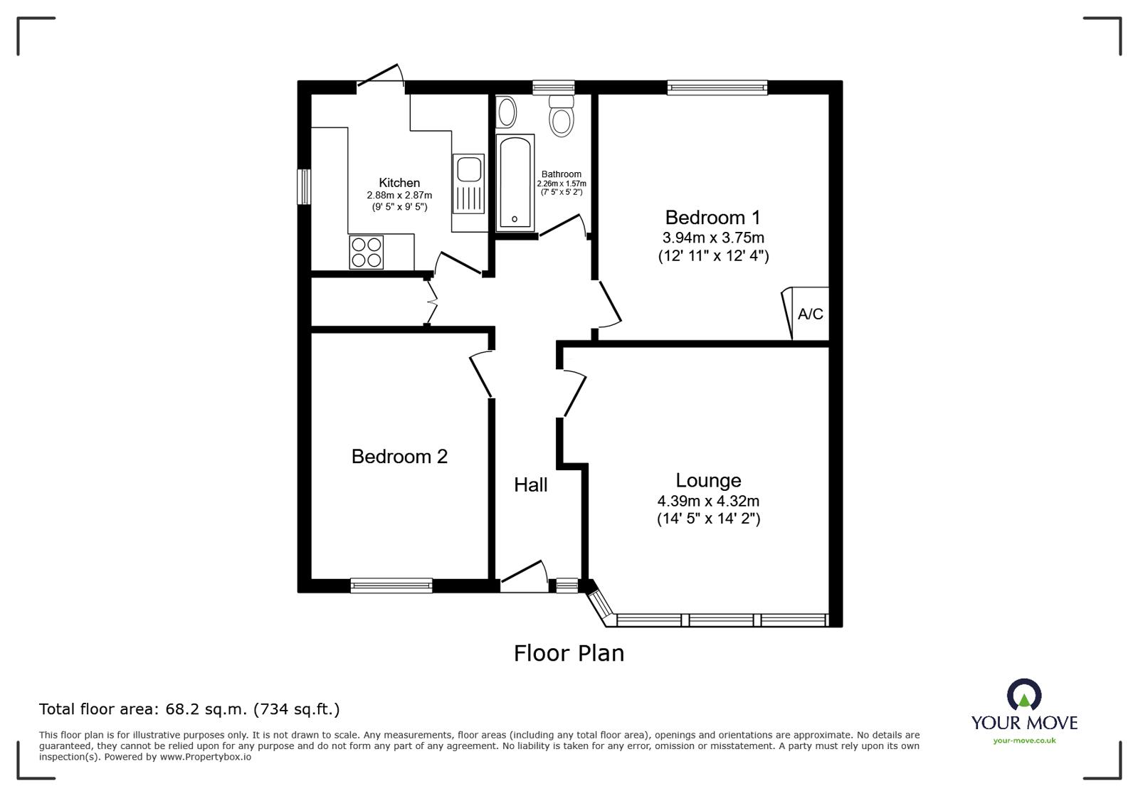 29A,, Preston Drive, Leicester floorplan