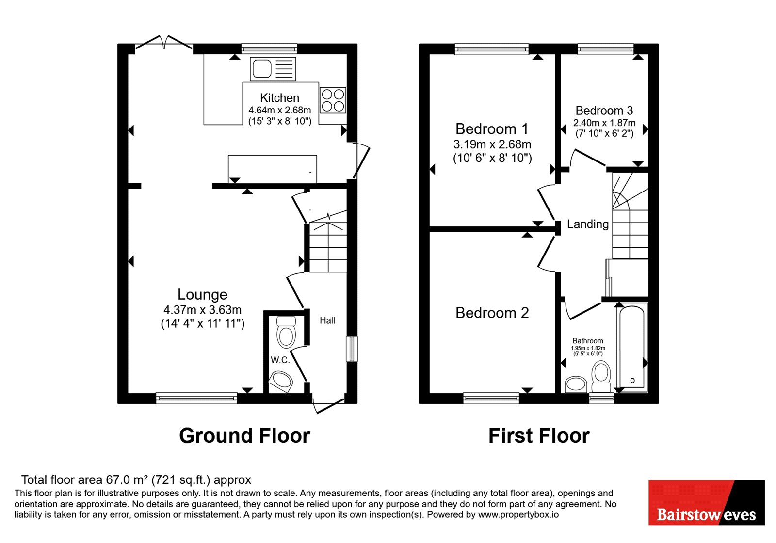 119, Grenville Road, Grays floorplan