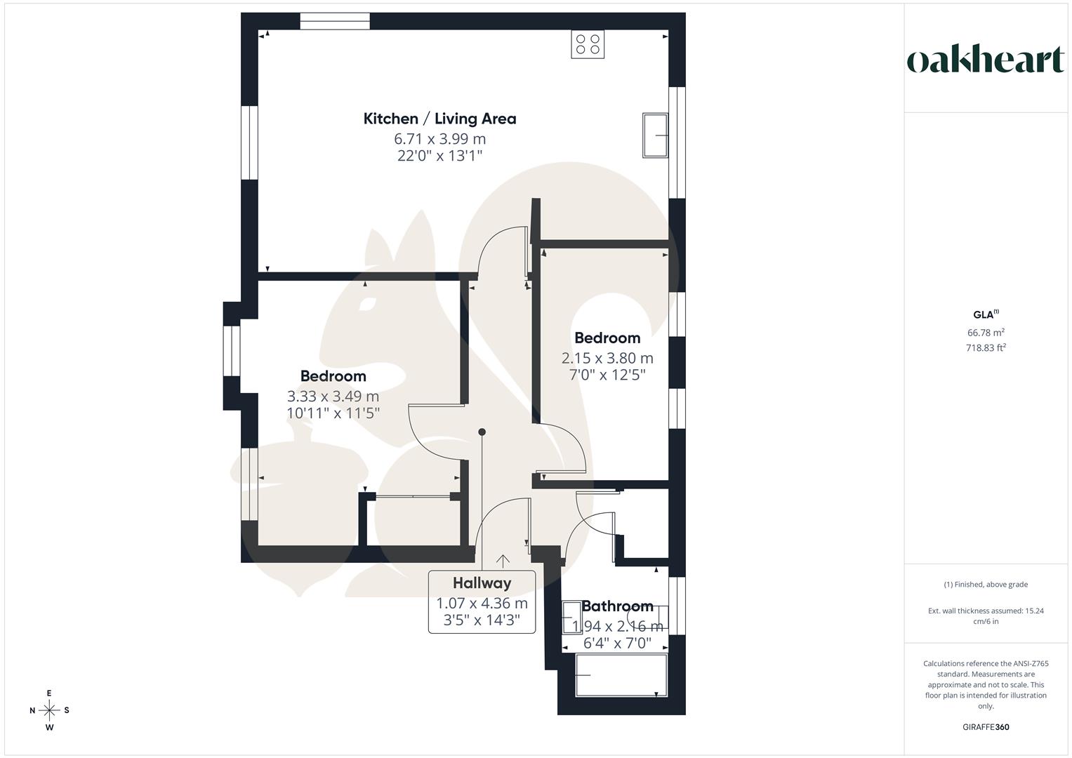 4, Tarrett Drive, Colchester floorplan