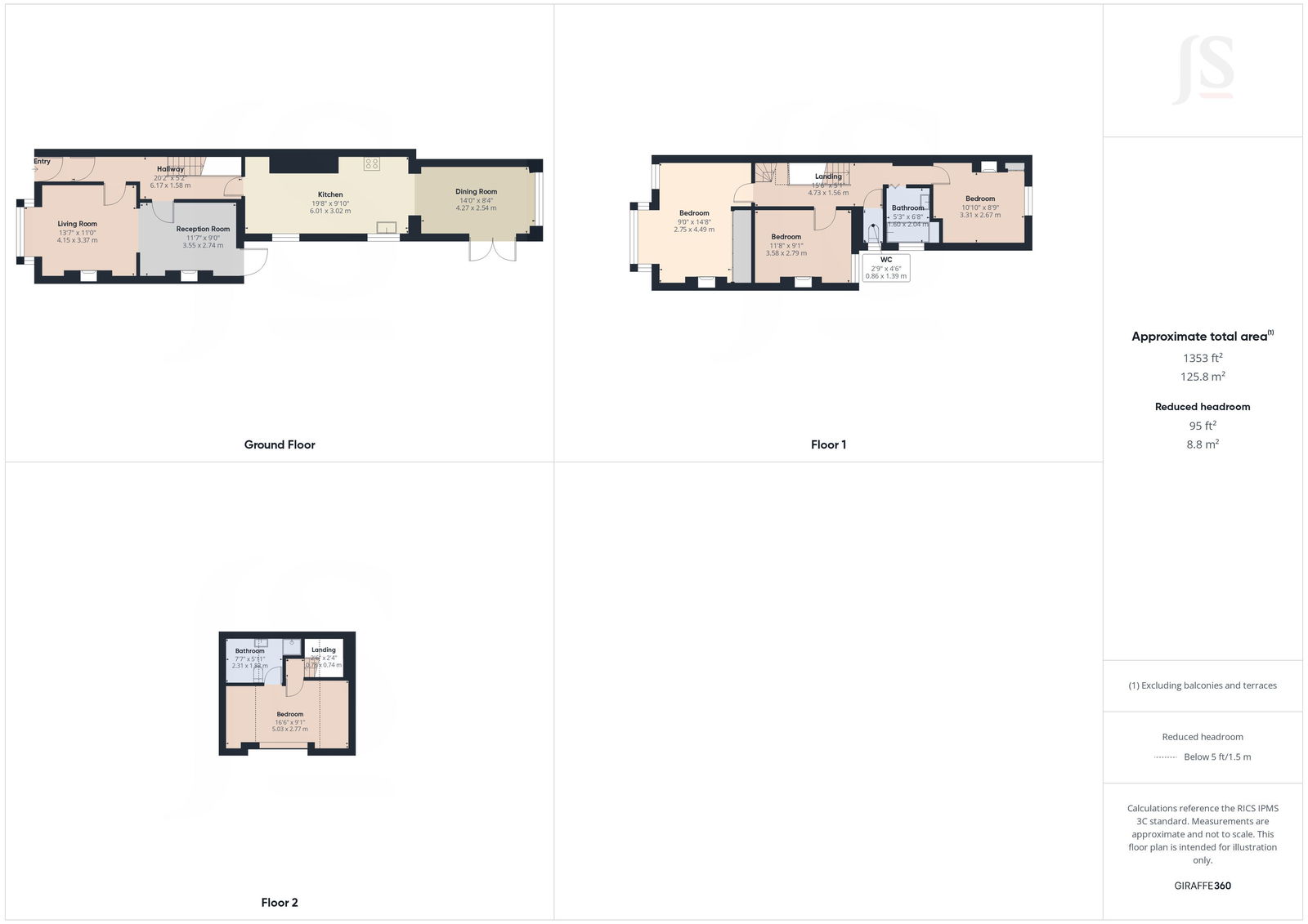 Highfield Road, Worthing floorplan