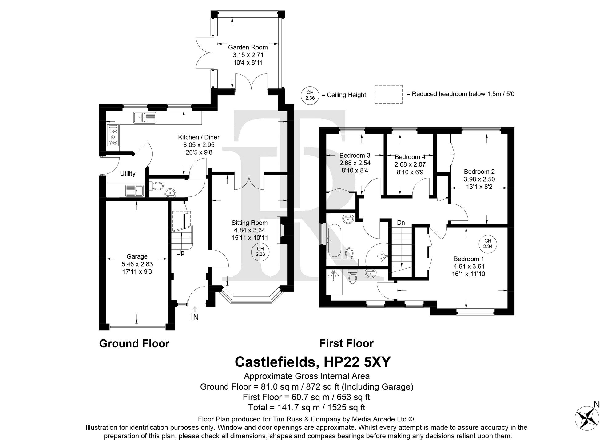 14 Castlefields, Aylesbury floorplan