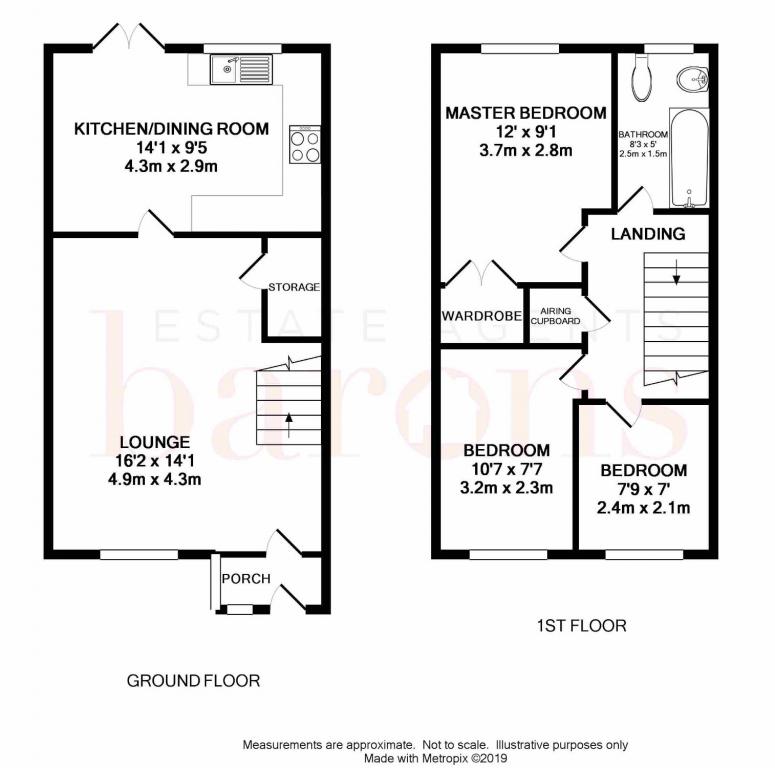 3 Bedrooms Terraced house for sale in Oakley, Basingstoke RG23