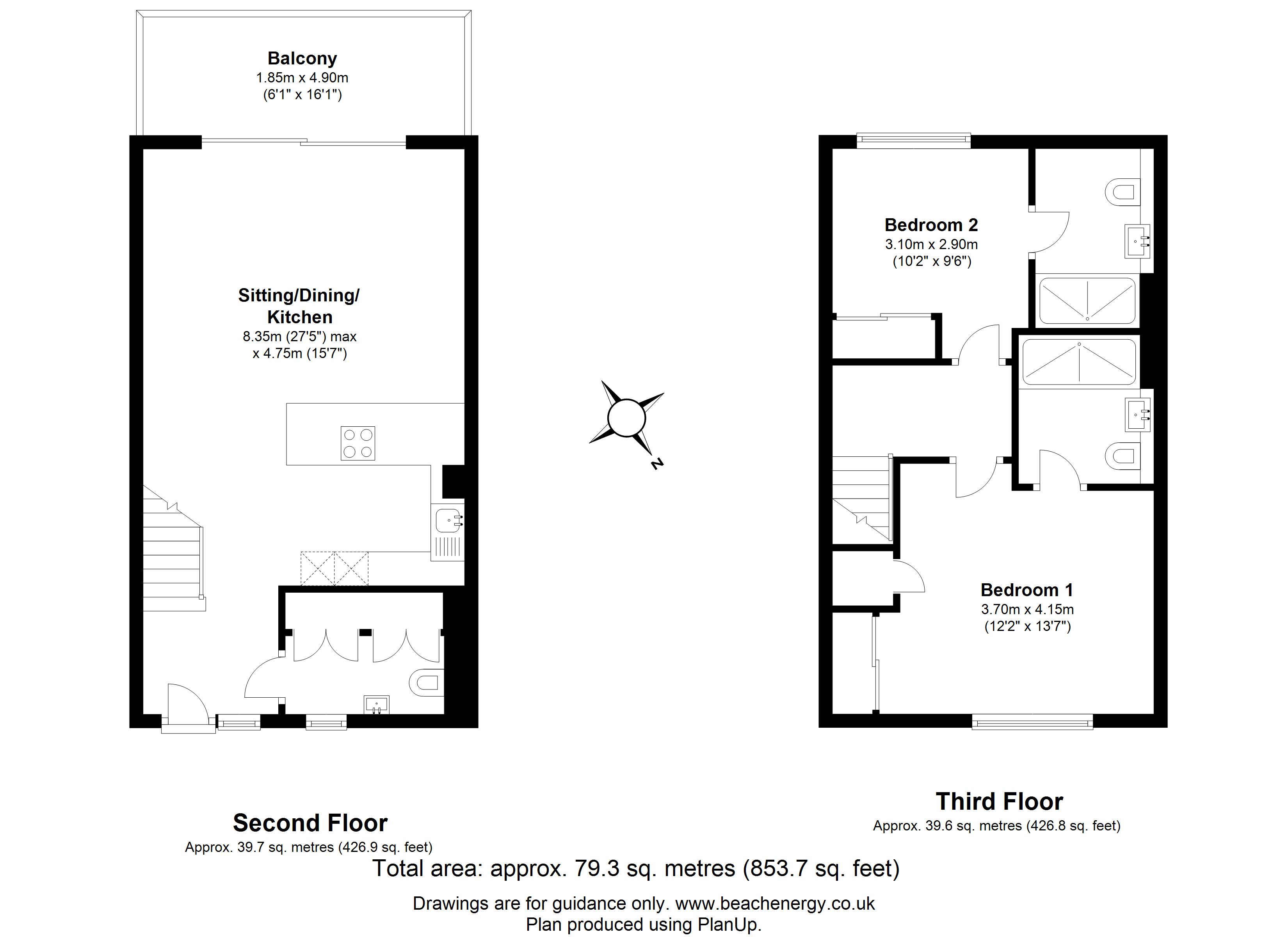 2 Bedrooms Flat to rent in Flamsteed Close, Cambridge CB1