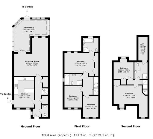 37, Hampton Road, Teddington floorplan