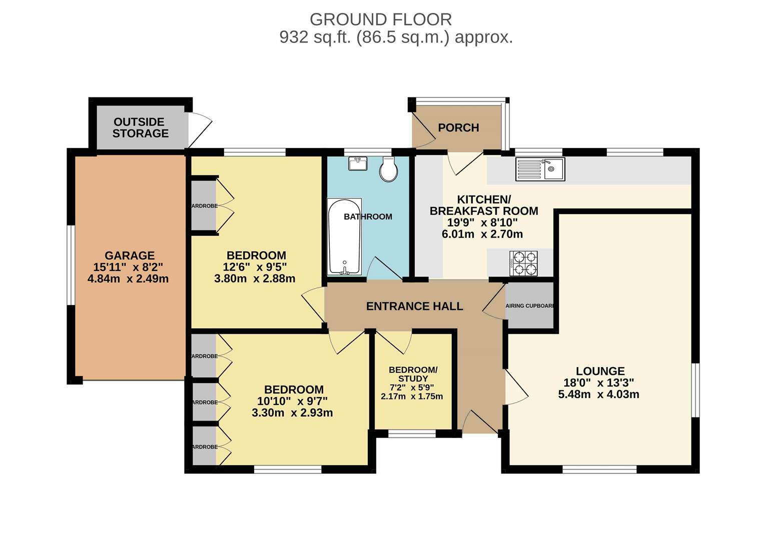 11 Greenmeadow Drive, Parc Seymour, Caldicot floorplan