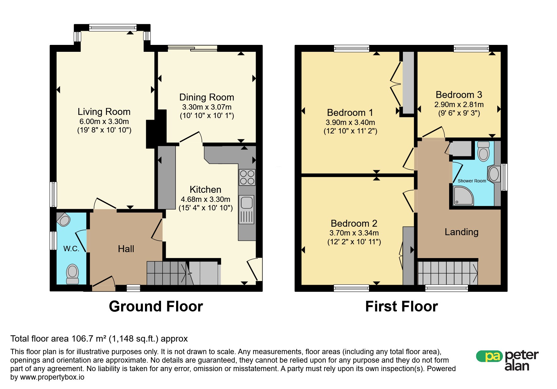 16, The Retreat, Bridgend floorplan