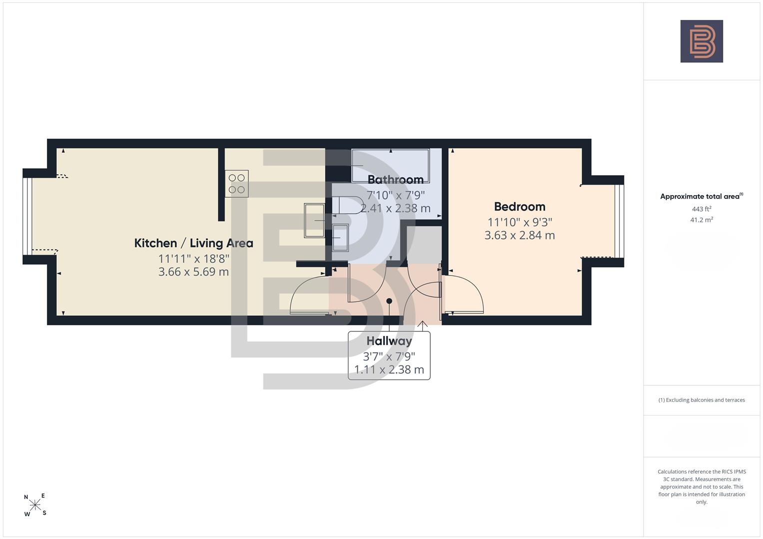 12, Boughton Wharf, Rugby floorplan