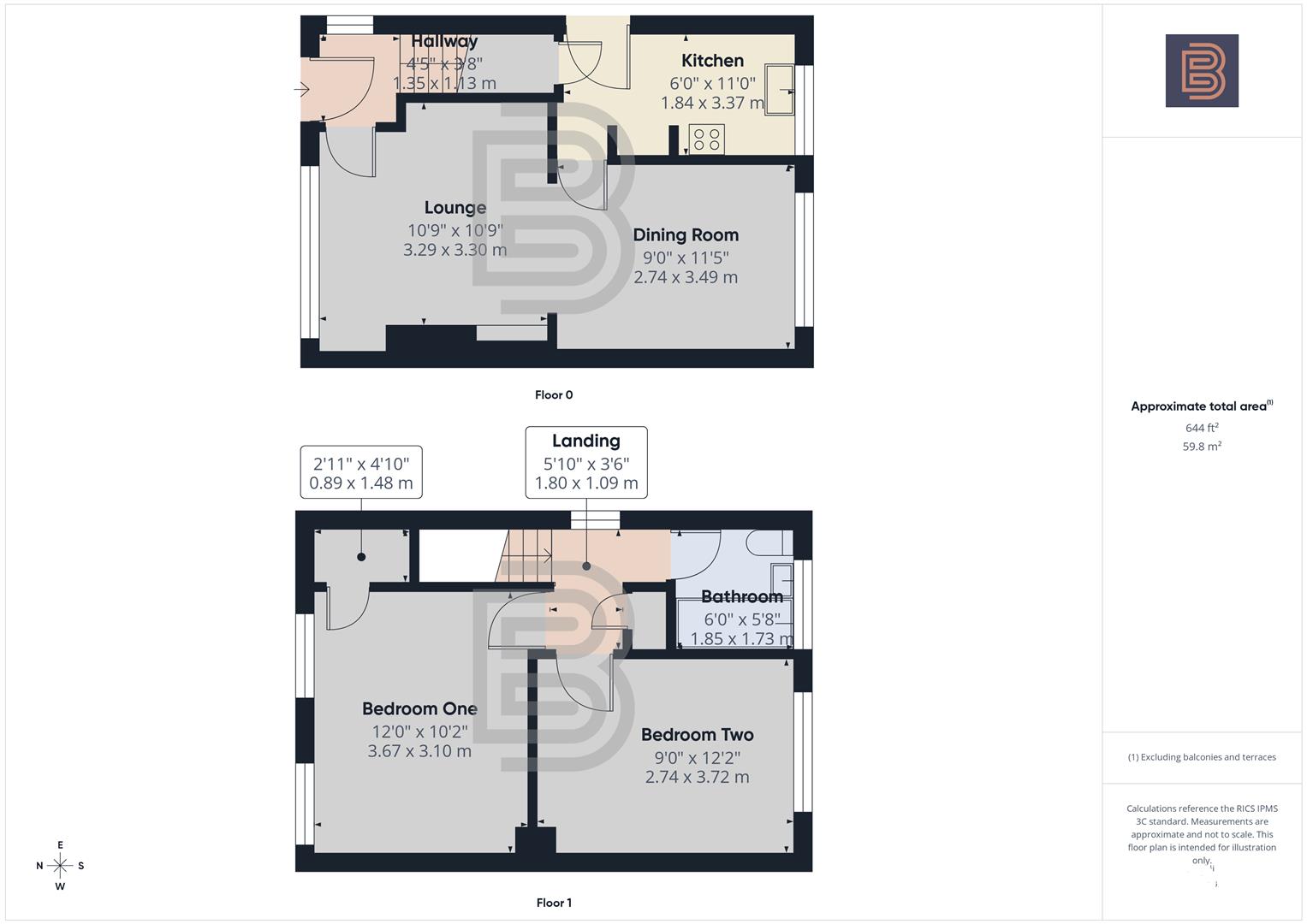 28, Eden Road, Rugby floorplan